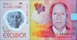 Cape Verde 200 Escudos 2014 ZA Replacement Unc - Cabo Verde