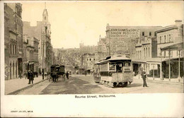 AUSTRALIE - Carte Postale De Melbourne - Bourse Street - L 117101 - Melbourne