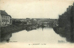 Jeumont * Vue Sur Le Port * Péniche Batellerie * Le Canal - Jeumont