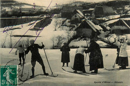 Sports D'hiver * Skieurs * Ski * CPA - Wintersport