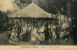 St Brévin L'océan * Le Manège De L'hôtel De La Gare * Carrousel Carousel - Saint-Brevin-l'Océan