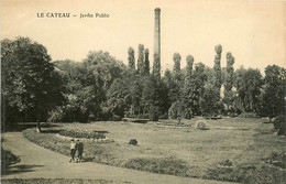 Le Cateau * Vue Sur Le Jardin Public * Cheminée - Le Cateau