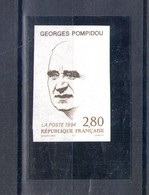 France. Georges Pompidou. Non Dentelé - 1991-2000
