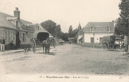 NOYELLES SUR MER : RUE DE LA GARE - Noyelles-sur-Mer