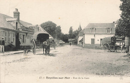 NOYELLES SUR MER : RUE DE LA GARE - Noyelles-sur-Mer