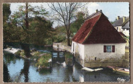 CPSM 86 - LA TRIMOUILLE - Le Moulin à Périn Et L'Ecluse - TB PLAN EDIFICE INDUSTRIE Cours D'eau - La Trimouille