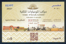 EGYPT / 2021 / THE PHARAOHS' GOLDEN PARADE / MNH / VF - Nuovi