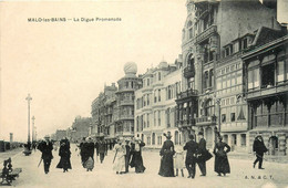 Malo Les Bains * La Digue Promenade * Promeneurs - Malo Les Bains