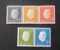 1976 : Cob 1811**-1815**     (sans Charnière D3 ) Verso - Unused Stamps