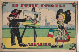 ALSACIEN LE PETIT PEINTRE Album à Colorier PATRIOTIQUE.8 Pages (R070) - Alsace