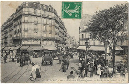 75 PARIS BOULEVARD QUINET SORTIE DU METRO LL 1696 - Paris (14)