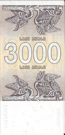 GEORGIE   -  3000 Laris  1993   -- UNC -- - Géorgie