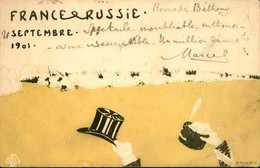 ÉVÉNEMENTS - Carte Postale De La Visite Du Tsar De Russie En France En 1901 - L 117159 - Recepties