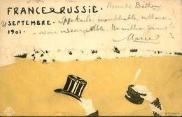 ÉVÉNEMENTS - Carte Postale De La Visite Du Tsar De Russie En France En 1901 - L 117159 - Receptions