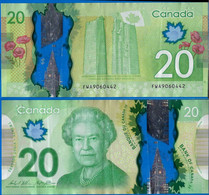 Canada 20 Dollars 2012 Prefix FWA Polymere Billet Reine Elisabeth Fleur Monument Paypal Bitcoin OK! - Kanada