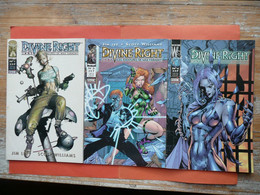 DIVINE RIGHT N 1 + 3 + 4 1998 AVENTURES DE MAX FARADAY JIM LEE SCOTT WILLIAMS IMAGE SEMIC - Paquete De Libros