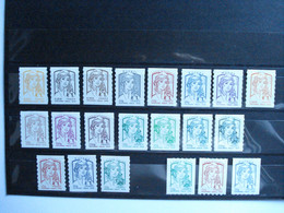 Marianne De Ciappa Année 2013 Complète  De 21 Valeurs Neuves **** - Adhesive Stamps