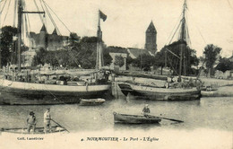 Noirmoutier * Le Port * L'église * Bateau De Pêche - Noirmoutier