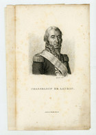 (GRAVURE EAU FORTE) "CHASSELOUP-LAUBAT" GENERAL -  GRAVÉ PAR FORESTIER - Estampes & Gravures