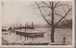 PARIS 75001 - INONDATIONS 1910 - LE PORT ST NICOLAS - Paris (01)