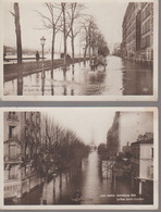 PARIS 75015 - INONDATIONS 1910 - QUAI DE GRENELLE - RUE ST CHARLES - Paris (15)