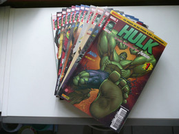 HULK  N 1 2 3 4 5 6 7 8 9 10 11 12 PERIODE COMPLETE JUILLET 2012 A JUIN 2013 MARVEL PANINI COMICS - Lotti E Stock Libri