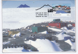 AAT 2004 50Y Mawson Station (View Station) 1v  Maxicard (AAT183B) - Maximumkaarten