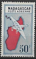 MADAGASCAR AERIEN N°40 N** - Luchtpost