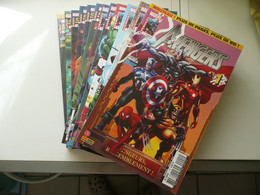 AVENGERS N 1 2 3 4 5 6 7 8 9 10 11 12 PERIODE COMPLETE JUILLET 2012 A JUIN 2013 + CATALOGUE PREVIEW MARVEL PANINI COMICS - Bücherpakete