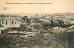 Belle Ile En Mer * Vue Générale De La Pointe Aux Poulains - Belle Ile En Mer