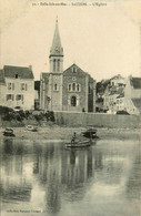 Belle Ile En Mer * Sauzon * Vue Sur L'église * Belle Isle - Belle Ile En Mer