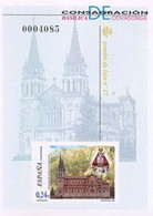 [P74] España 2001, Prueba De Lujo 17. Basílica De Covadonga. Asturias - Ensayos & Reimpresiones