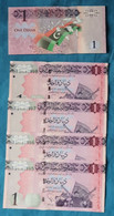 LIBYA  1  DINAR  2013   UNC   CONSECUTIV - Libië