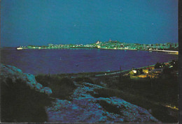 PUGLIA - PROMONTORIO DEL GARGANO - VIESTE NOTTURNO - PANORAMA -NON VIAGGIATA - Manfredonia