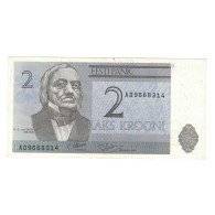 Billet, Estonie, 2 Krooni, 1992, KM:70a, TTB+ - Estland