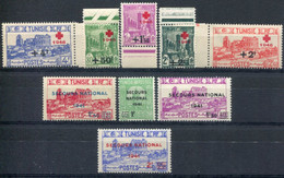 Tunisie         227/230 ** - 305/309 ** - Unused Stamps