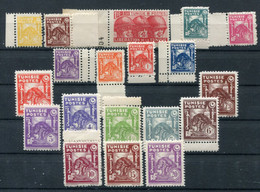 Tunisie            249/267 ** - Unused Stamps