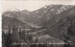 A8609) Oetscher - LUNZERSEE - Scheiblingstein - Tolle Alte S/W AK - Lunz Am See