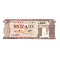 Billet, Guyana, 10 Dollars, KM:23f, SPL - Guyana