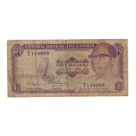 Billet, Gambie, 1 Dalasi, KM:4f, B - Gambia