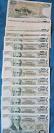 GREECE   1983  FOUL  SET  10  BILLETS   500  DRACHMAI  UNC   CONSECUTIV - Grèce