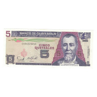 Billet, Guatemala, 5 Quetzales, 2006, 2006-11-22, KM:106b, SPL - Guatemala