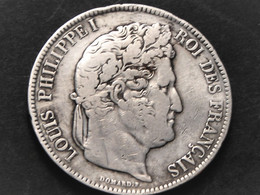 SUPERBE Pièce ARGENT De 5 F LOUIS PHILIPPE De 1841 W - J. 5 Francos