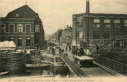 Roubaix * Rue Et Pont De La Vigne * Le Canal * Usine Industrie - Roubaix