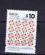 Argentina, Argentinien: 10$ Cereza Used, Gestempelt (2) - Used Stamps