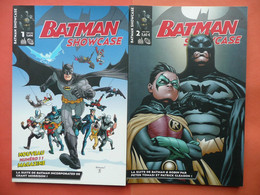 BATMAN SHOWCASE N 1 + N 2 MARS MAI 2012 SERIE COMPLETE URBAN COMICS DC COMICS MORRISON PAQUETTE BURNHAM TOMASI HINE - Batman