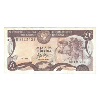 Billet, Chypre, 1 Pound, 1996, 1996-10-01, KM:53e, TTB - Cyprus