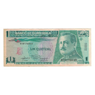 Billet, Guatemala, 1 Quetzal, 1992, 1992-01-22, KM:73c, TB+ - Guatemala