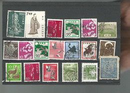 55195 ) Collection Japan Imperf Postmark - Lots & Serien