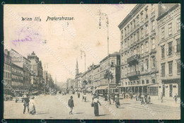 Osterreich Wien Praterstrasse Tramway ABRADED Cartolina KB6647 - Other & Unclassified